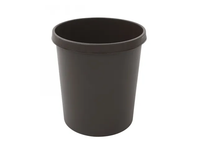 Ronde Papierbak 18 Liter Bruin