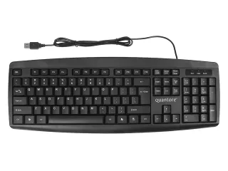 Toetsenbord Quantore QWERTY zwart - 2