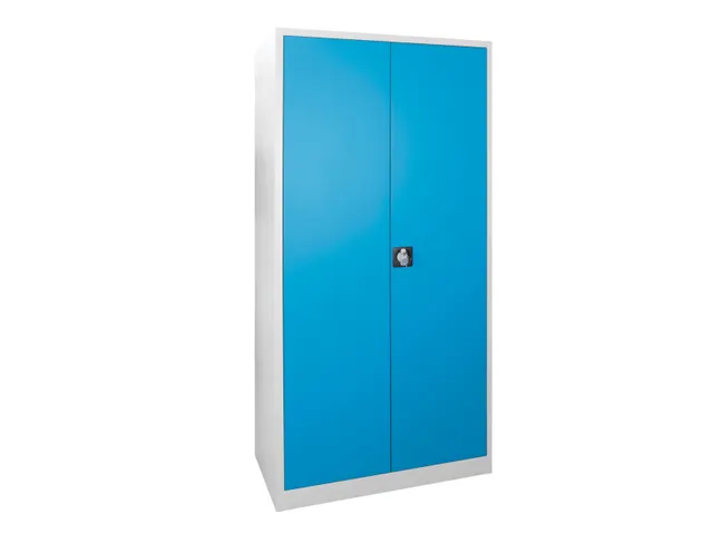 universele kast,HxBxD 1950x920x500mm,4xStalen bodem,duwstangsluiting