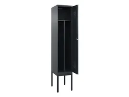 locker voor scheiding van kleding,HxBxD 2120x400x500mm,1vak