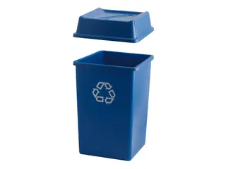 Styleline Container 132 Liter Rubbermaid Blauw - 1