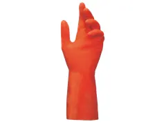 Handschoen Waterdicht Vital 180 Maat 6 Latex Nitril Rood