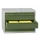 ladekast 600x1023x600mm 4laden cilinderslot RAL7035 front RAL6011