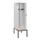 locker met bank,voor scheiding van kleding,HxBxD 2120x600x815mm,2vak