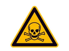 Waarschuwingsbord,V. Binnen/Buiten,Waarschuwing: Giftige Stoffen