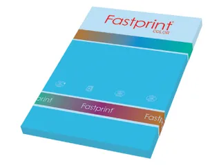 Kopieerpapier Quantore Colour A4 160 Gram Azuurblauw 50vel - 2