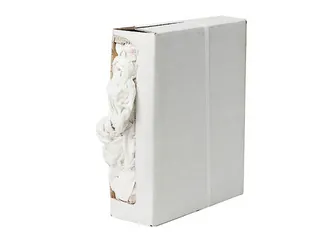 Witte Tricot Poetslappen 1e Kwaliteit 10 Kg Doos - 1