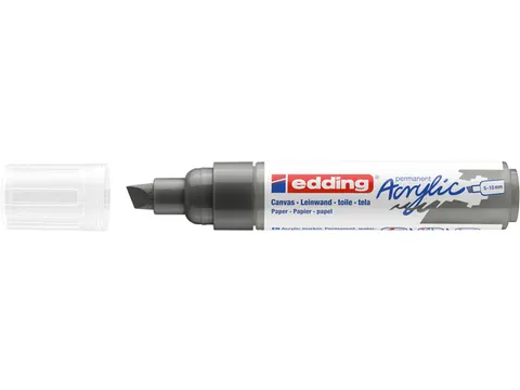 Acrylmarker edding e-5000 breed antraciet