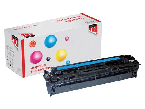 Tonercartridge Quantore alternatief tbv HP CB541A 125A blauw