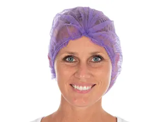 CMT Haarnet Clip cap pp non woven Paars Maat L ca 53cm 1000 Stuks - 2