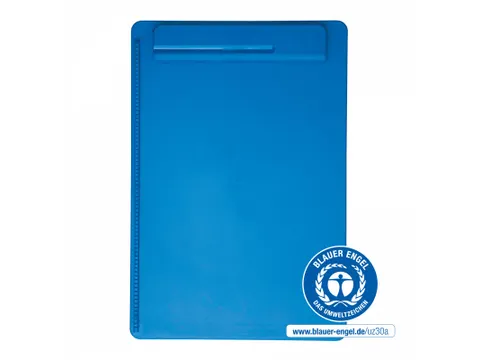 Klembord MAULgo uni recycled A4 staand blauw