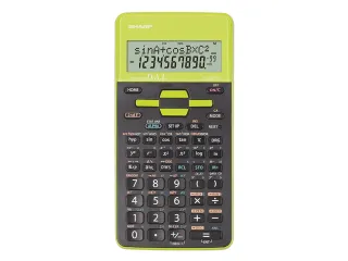 Calculator Sharp EL531THGR zwart-groen wetenschappelijk - 1