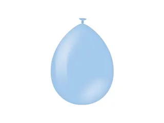 Balloons 25 pcs. Baby blue - 2