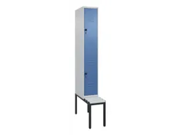 Dubbeldekse dekenkist,HxBxD 2120x300x815mm,1x2vak.,vak B 300mm