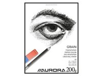 Bloc à dessin Aurora 27x36cm 20 feuilles 200g