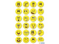 Sticker Etiket Herma 3657 Smiley 24 stuks