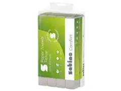 OUTLET Satino 277330 Handdoekjes Z-vouw 100% recycled 2-laags 25x150 V