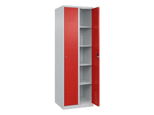 wasgoedverdeelkast,HxBxD 1850x600x500mm,vak B 300mm,cilinderslot