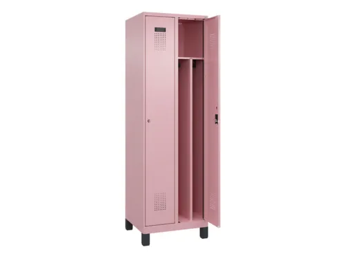 locker voor scheiding van kleding,HxBxD 1950x600x500mm,2vak