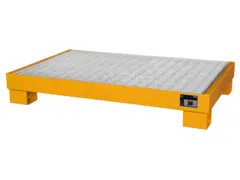 Opvangbak Staalplaat Bxdxh 800x1300x205mm 74l M. Rooster Ral 2000