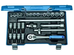 30 IMU-10 Dopsleutelset 3/8 inch 26-delig zeskant IN-IS-PH