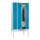 locker met bank,HxBxD 2150x900x500mm,3vak,RAL7035,front RAL5012