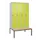 locker met bank,HxBxD 2120x1200x815mm,4vak,vak B 300mm,draaigrendel