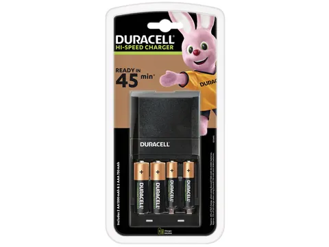 Batterij oplader Duracell CEF27 inclusief + 2xAA +2xAAA
