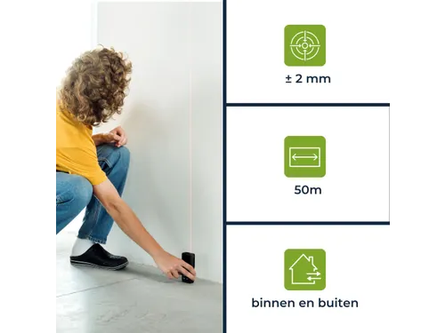 Digitale Laserafstandsmeter 50 Meter