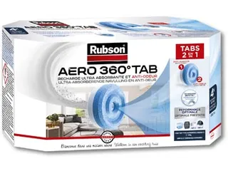 Rubson Aero 360 Vochtopnemer navulling Neutraal 4 stuks - 4