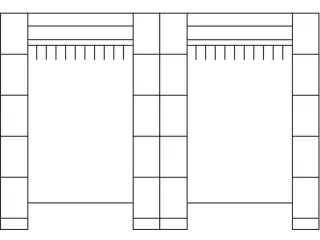 locker met kapstok,HxBxD 1950x2840x480mm,romp RAL7035,front RAL7035 - 5