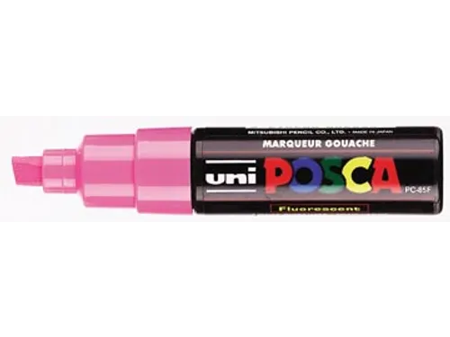 uni-ball Paint Marker op waterbasis Posca PC-8K fluo roze