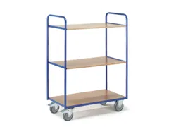 etagewagen,draagverm. 250kg,3etage(s),laadvl. LxB 800x500mm,MDFetage