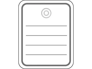 Herma 6820 Productlabel 40x50mm met oogje Wit zonder draad 1000 stuks - 1