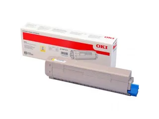 46471113 OKI C8xx toner yellow 5000pages Geel - 1