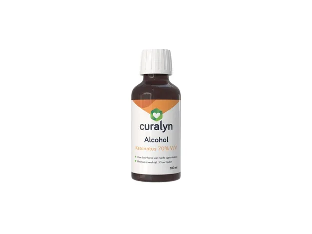 Alcohol Curalyn 70pct 100ml