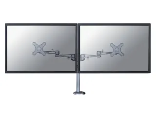 Monitorarm FPMA-D935DG 2 Schermen tot 27 inch Doorvoer Zilver - 1