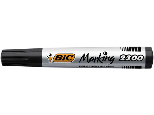 Viltstift Bic 2300 ecolutions schuin medium zwart