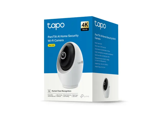 TP-Link Tapo C260, IP-beveiligingscamera, Binnen, Draadloos, Amazon Al
