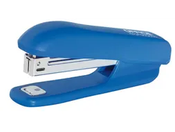 Nietmachine kunststof voor nietjes nr.10 tot 16 vel 50mm blauw