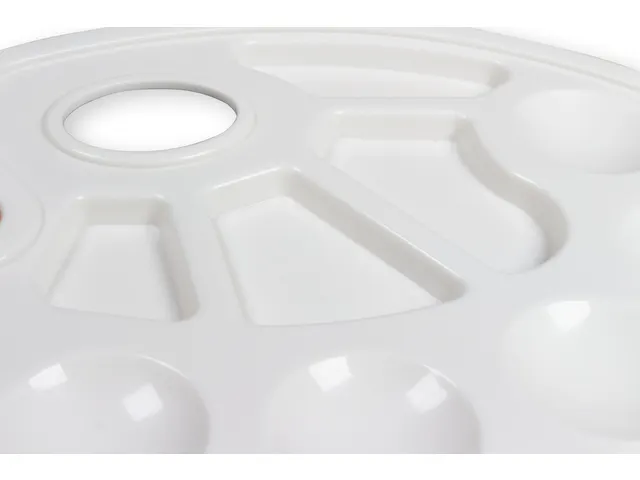 Palette Kangaro 17 x 23 cm, Plastique blanc