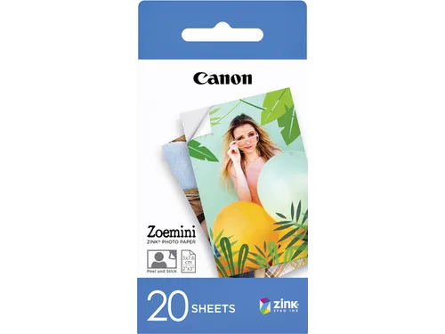 Fotopapier Canon Zink Zoemini ZP-2030 20vel