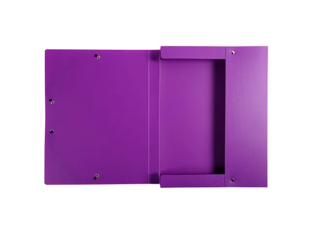 Klasseerdoos PP rug 25mm A4 paars