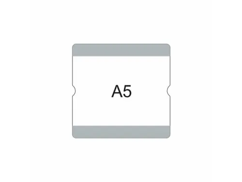 beschrijfbare hoes,markering HxB 216x231mm,PVC,grijs
