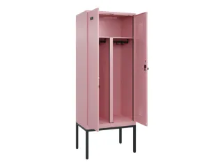 PBM-locker,HxBxD 2120x800x500mm,2vak,vak B 400mm,draaigrendel - 1