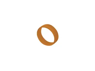 Oranje Codeerring Voor Mannelijke-Vrouwelijke Xlr - 1
