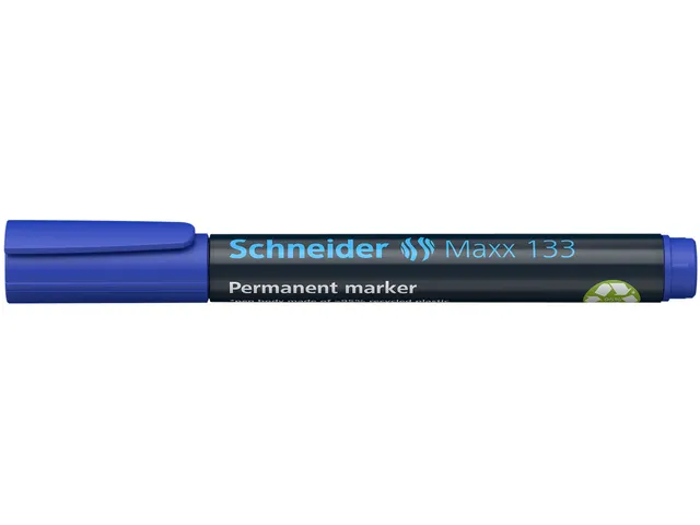 Viltstift Schneider Maxx 133 schuin 1-4mm blauw