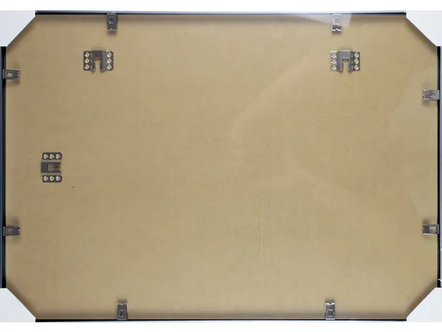 Cadre photo Seco A2 Noir Aluminium brossé 11mm