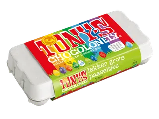 Chocolade Tony's Chocolonely paaseitjes doos mix groot 18 stuks - 4