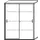 Schuifdeurkast 1540X1200X430Mm Romp Esdoorn Decor Front Onyxgrijs